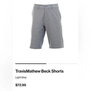 Travis Mathew Men’s Beck Golf Shorts